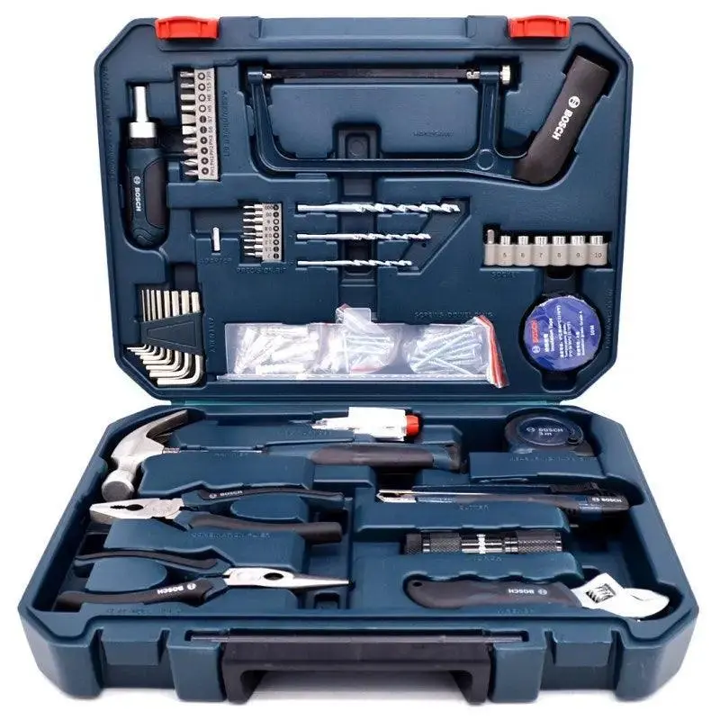 Bosch- Household Hardware Toolbox Set| 108 Sets, Manual Tool Combination 1