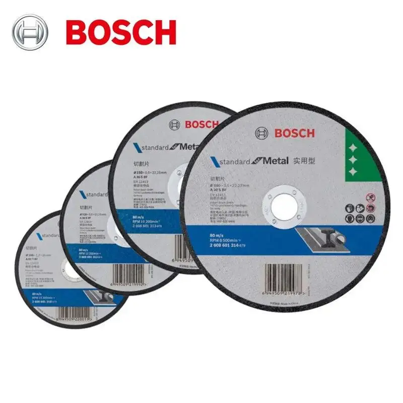 Bosch- Metal Cutting Blades For 100Mm Angle Grinder Metal Cutting| 5 To 25Pcs Optional 1