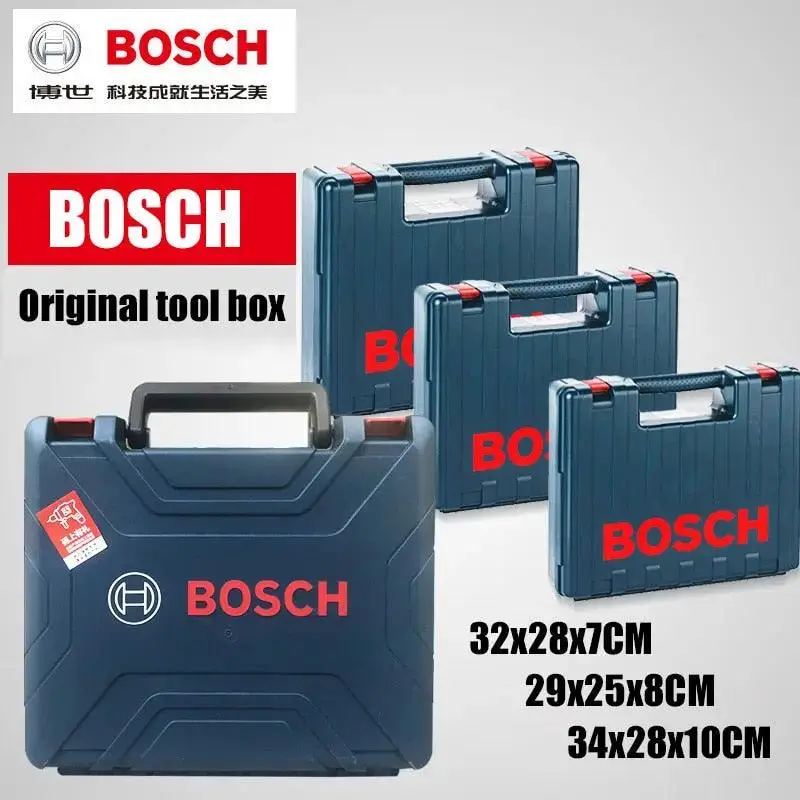 Bosch- Original Hand Drill Tool Box| Multifunctional Plastic Suitcase 1