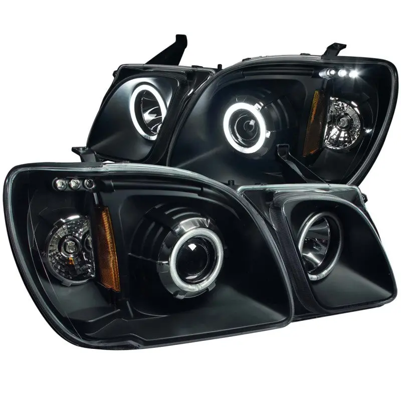 Anzo 1998-2007 Lexus Lx470 Projector Headlights W/ Halo Black (Ccfl) 1