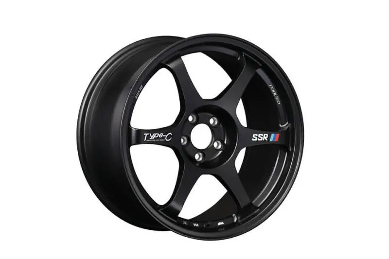 Ssr Type-C Forged 17X9.0 +38 5/100 - Sprint Black Wheel 1