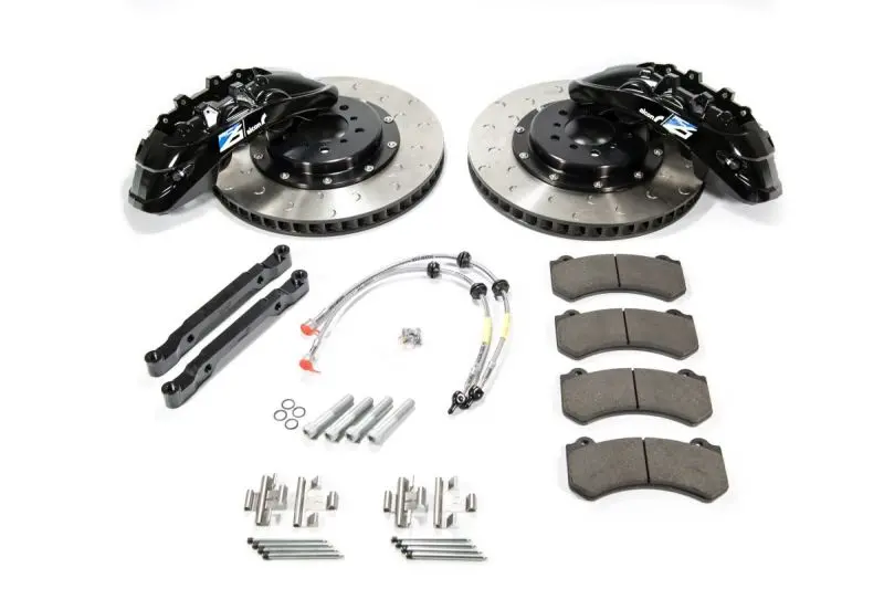 Alcon 2009+ Nissan Gt-R R35 412X36mm Rotor 6 Piston Caliper Rc6 Front Axle Kit - Sky Blue 1