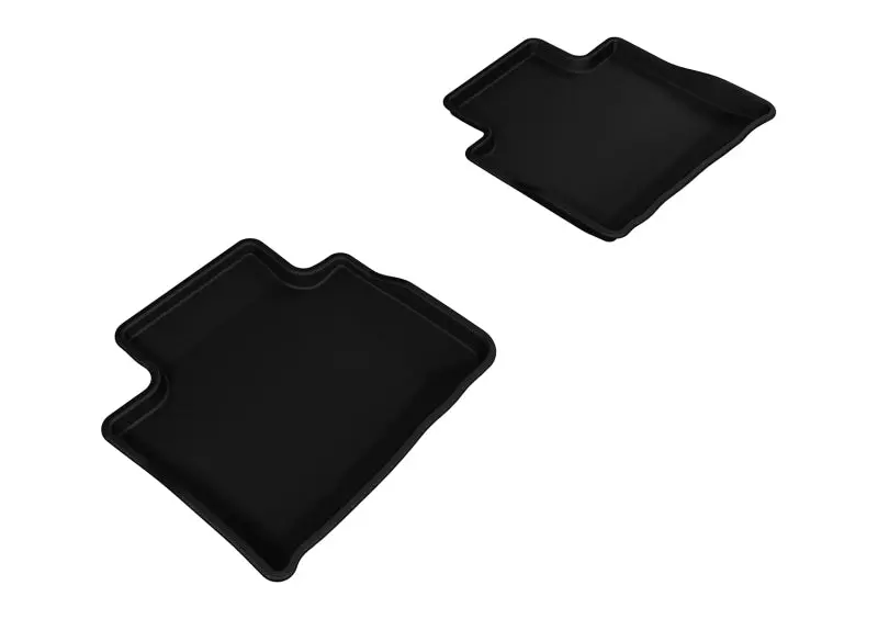 3D Maxpider 2014-2017 Chevrolet Ss Kagu 2Nd Row Floormats - Black 1