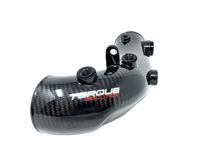 Torque Solution  02-07 Subaru Wrx/04-21 Sti Hd Hard Turbo Inlet Carbon Fiber - Oem / 3In Inlet 1