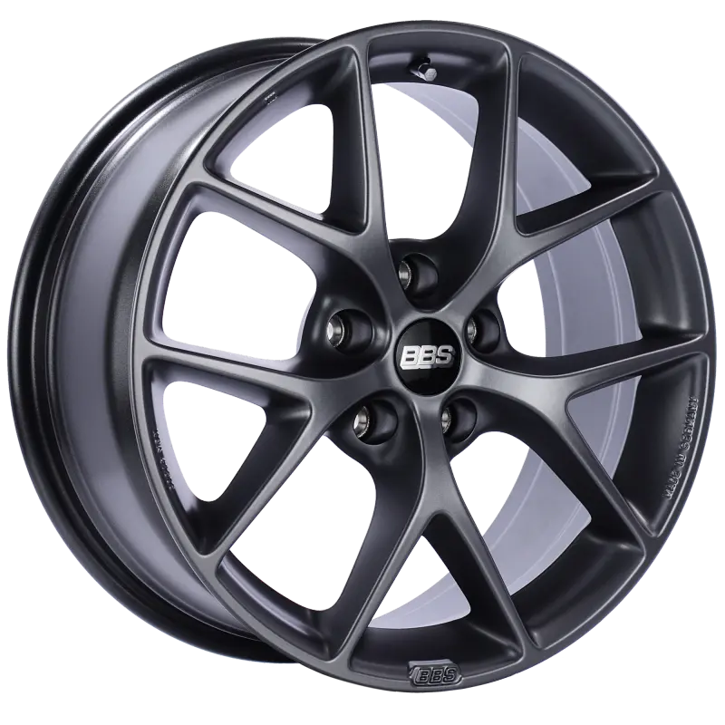 Bbs Sr 19X8.5 5X108 Et45 Satin Grey Wheel -70Mm Pfs/Clip Required 1