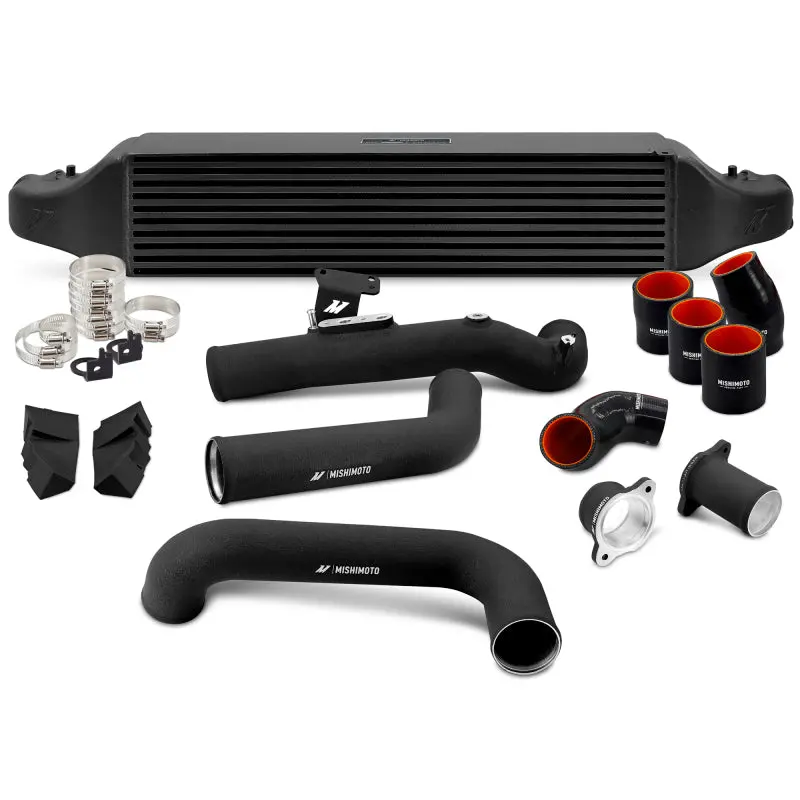 Mishimoto 2022+ Honda Civic 1.5T Intercooler Kit - Black Intercooler - Black Pipes 1