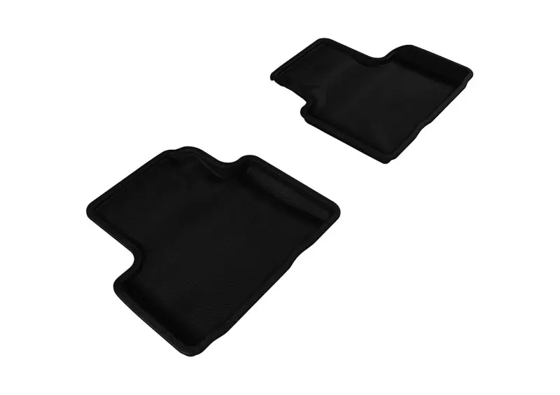 3D Maxpider 2007-2015 Infiniti Q40/G35/37 Kagu 2Nd Row Floormats - Black 1