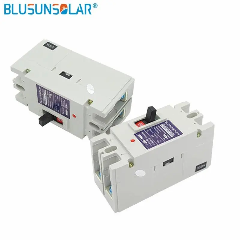 Ce Approved 2 Pcs Lot 2P 63A/160A/200A/250A Dc440v Pv Moulded Case Dc Circuit Breaker 3