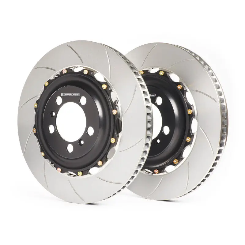 Girodisc 2020+ Chevrolet Corvette Z06 (C8 W/Factory Iron Rotors) Slotted Front Rotors 1