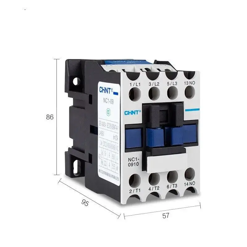 Chint- 9A Ac Contactor Nc1-0910 | 380V 220V 110V Optional 4