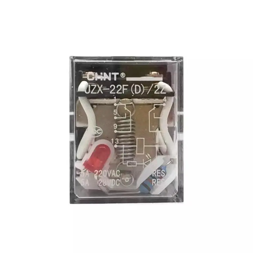 Chint Chnt Jzx-22F(D) 2Z3z4z Dc24v220v With Lamp My2nj Hh52p Mini Relay 3