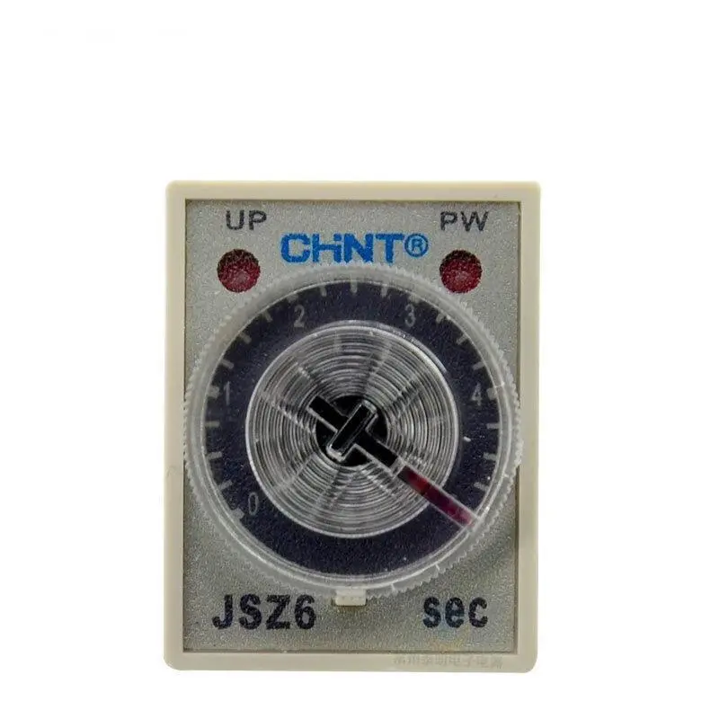 Chint Jsz6-4 Jsz6-2 H3y-4 H3y-2 Power On Time Delay Relay Dc 12V 24V Ac 220V 1S 5S 10S 60S Time Relay Switch 1