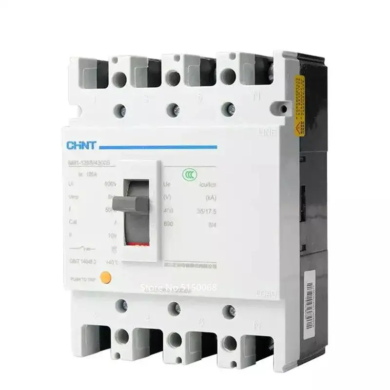 Chint Molded Case Circuit Breaker Nm1le-125S/3300 Nm1le-250S/4300 Mccb Nm1le Series 3