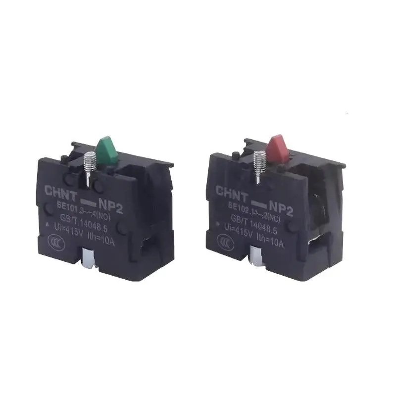 Chint Np2-Be101 Np2-Be102 Button Auxiliary Contact No Nc Be101 Be102 Zb2-Be101c Zb2-Be102c Attachment 1