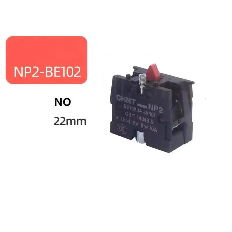 Chint Np2-Be101 Np2-Be102 Button Auxiliary Contact No Nc Be101 Be102 Zb2-Be101c Zb2-Be102c Attachment 2