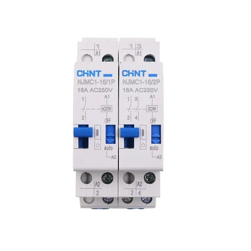 Chnt Njmc1-16/1P 2P Dc24v Ac220v 16A Pulse Relay Impulse Relay 1