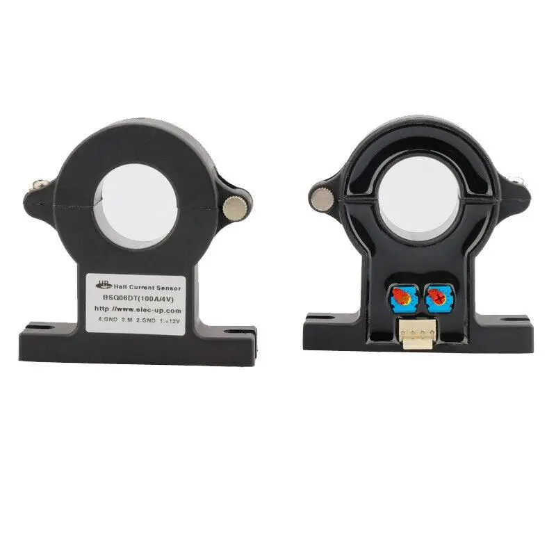 Current Clamp Hall Effect Current Sensor Bsq06dt Dc 100A - 500A Output Dc 4V 1