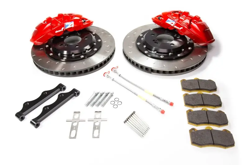 Alcon 2015+ Bmw M3 F80 380X32mm 4 Piston Rear Brake Upgrade Kit - Red 1
