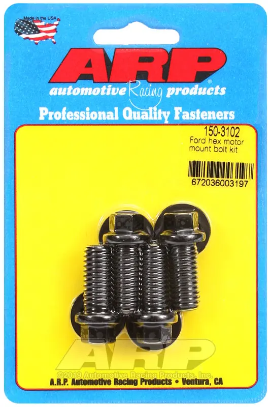 Arp Ford Hex Motor Mount Bolt Kit 1