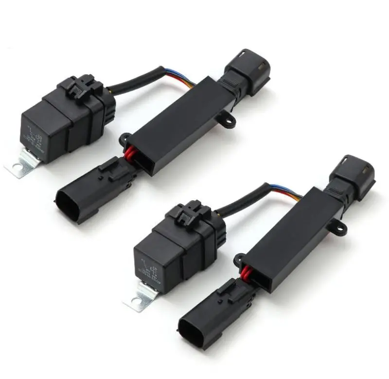 Alpharex 16-18 Gmc Sierra Stock Led Headlights To Alpharex Projector Headlight Converters 1