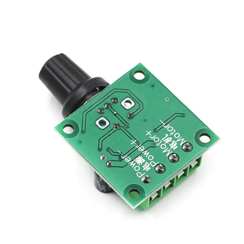 Dc 1.8V-12V 2A Motor Controller Pwm Speed Electric Low Voltage 1.8V 3V 5V 6V 12V Mini Regulator Switch Adjustable Drive Module 2