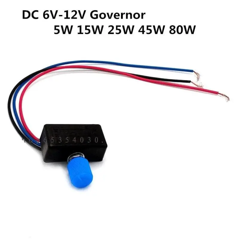 Dc 12V Heating Sheetthermostat Controller Light Bulb Dimming Electric Pwm Dc6v-12V Motor Speed Control Switch 5W 40W 80W 100W 1
