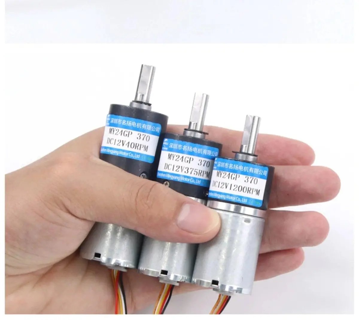 Dc Brushless Planetary Gear Motor High Torque 25Kg Bldc 12V 24V Low Noise Metal Gearbox Speed Reducer 9Rpm-1200Rpm Pwm Moter 2