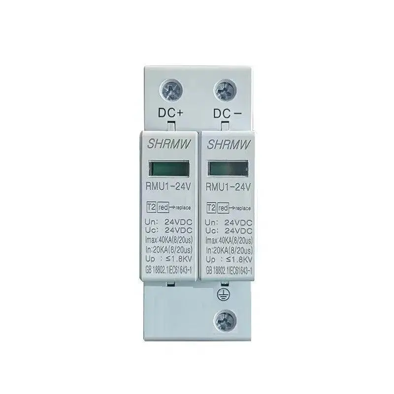 Dc Spd 2P 1000V Solar Photovoltaic Surge Protective Device 20Ka-40Ka 1