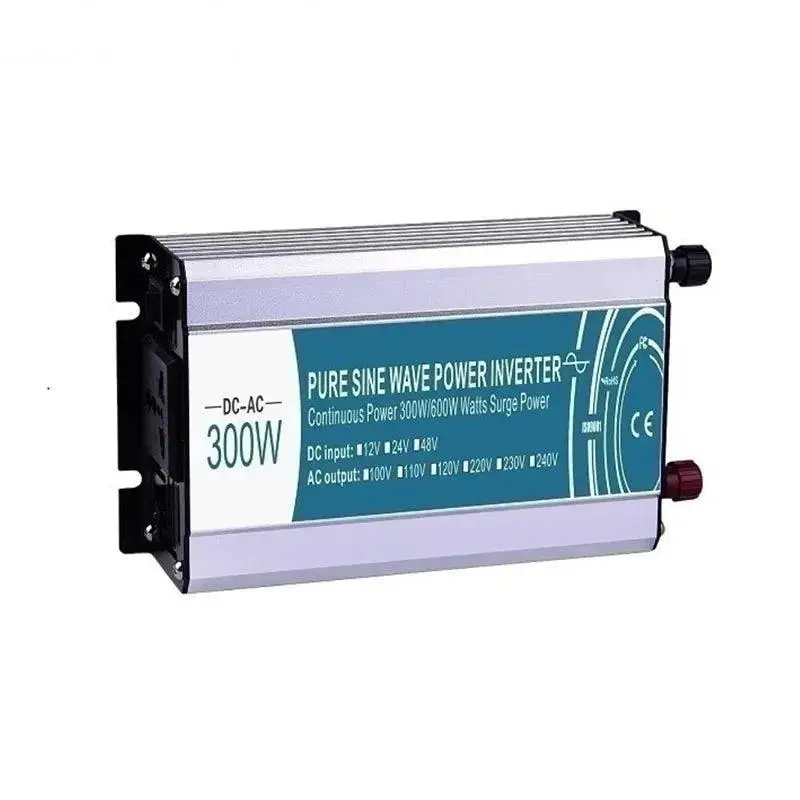 Dc/Ac 300W 12V/24V/48V Pure Input Sine Wave Power Inverter To110v 220V 230V  50/60Hz Inverter 1