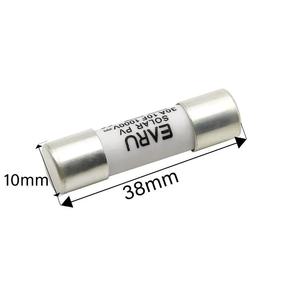 Din Rail Solar Pv Dc Fuse Holders With Indicator Light Suitable For 10*38Mm Dc Pv Fuse Link For Solar Photovoltaic System Pro 14