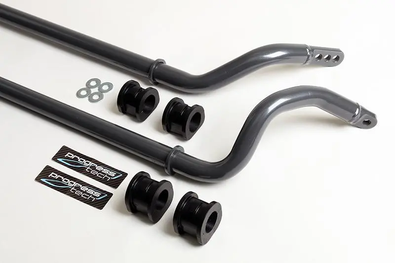 Progress Tech 14-19 Chevy Corvette C7 Front/Rear Sway Bar Kit(F 32Mm Tub Non-Adj / R 33.3Mm Tub Adj) 1