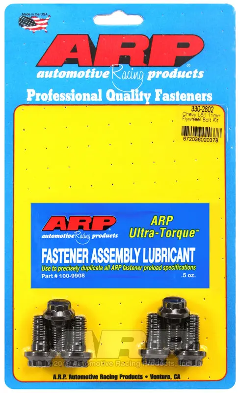 Arp Chevrolet Ls Gen Iii/Iv 0.880In Uhl Flexplate Bolt Kit - 1/2 12Pt Socket Size 1