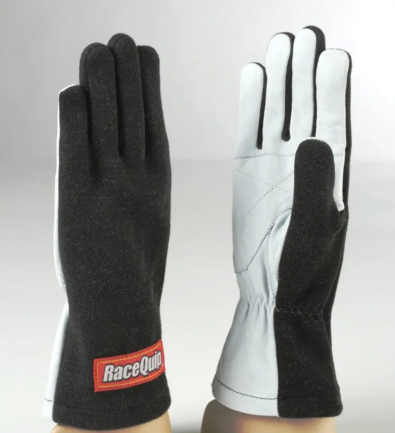 Racequip Black Basic Race Glove - Large 1