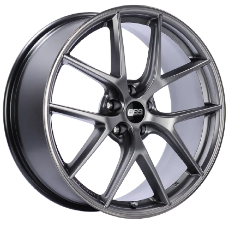 Bbs Ci-R 19X9 5X120 Et20 Platinum Silver Polished Rim Protector Wheel -82Mm Pfs/Clip Required 1