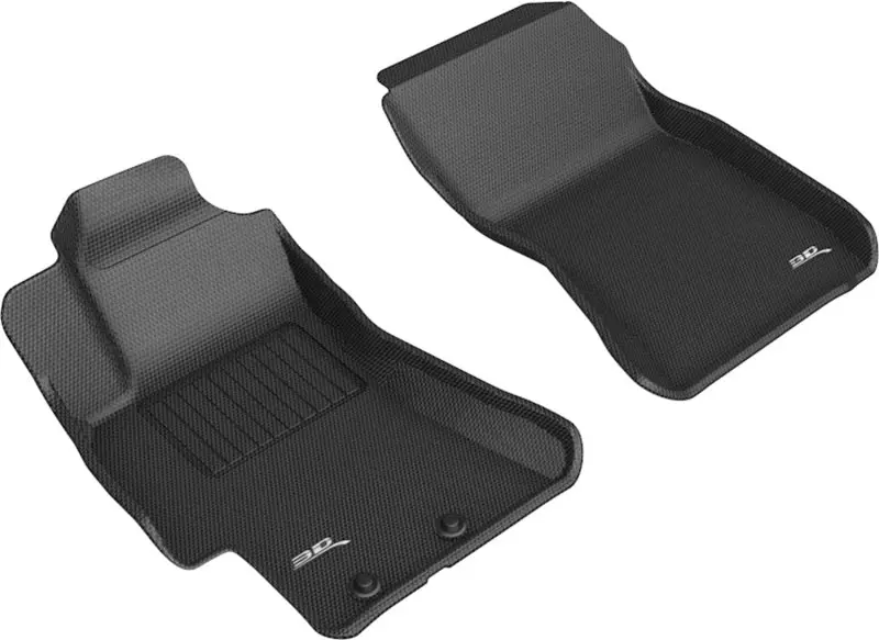 3D Maxpider 08-11 Subaru Impreza / Wrx / 08-14 Impreza Wrx Sti Kagu 1St Row Floormats - Black 1