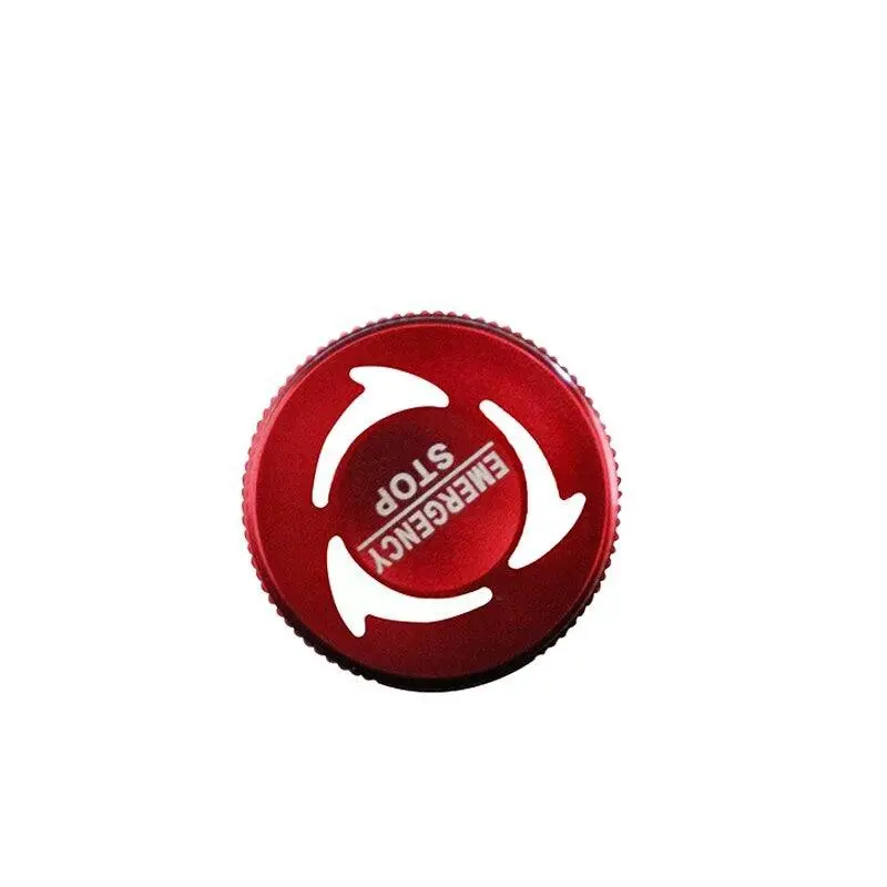 Earu- 16/19/22Mm Mushroom Metal Emergency Stop Push Button Switch With Led 6
