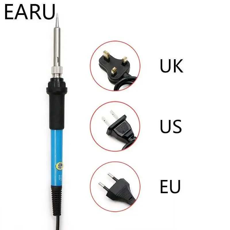 60W Electric Soldering Iron Set| Temperature Adjustable Electric Iron 4