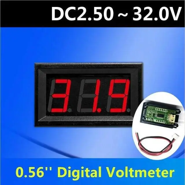 Dc100v 10A Voltage Current Meter Gauge Tester For Car 5