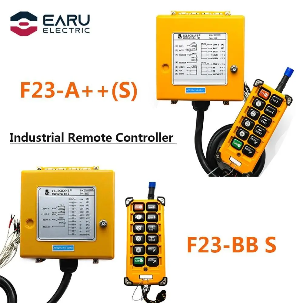 F23-A++ (S) /F23-Bb S Industrial Wireless Remote Controller Switch Speed Hoist Industrial Crane Control Lift Crane 1