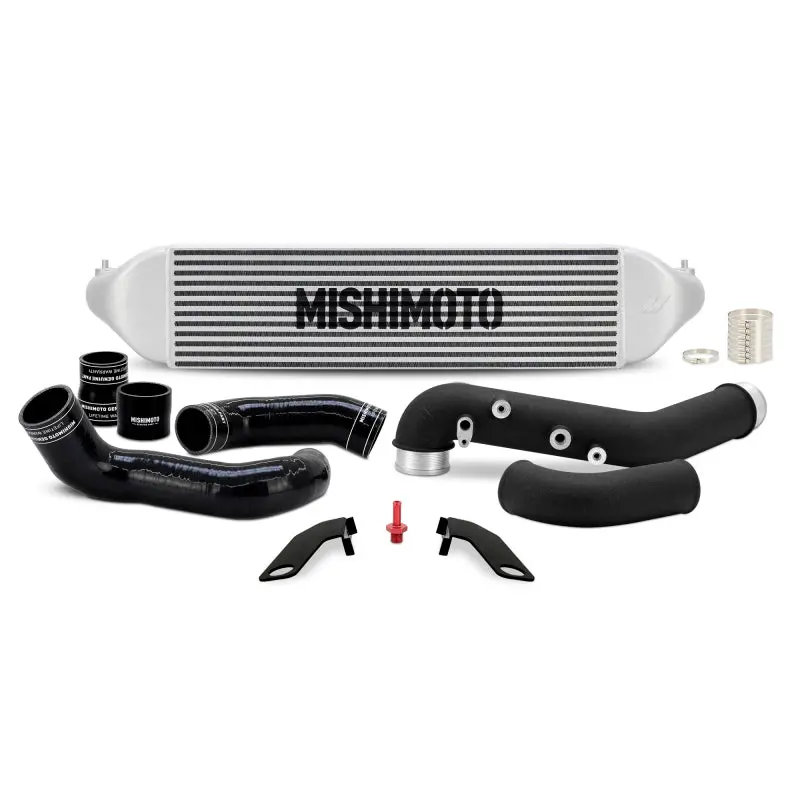 Mishimoto 2023+ Honda Civic Type-R Intercooler Kit W/Pipes - Silver Intercooler/Black Pipes 1