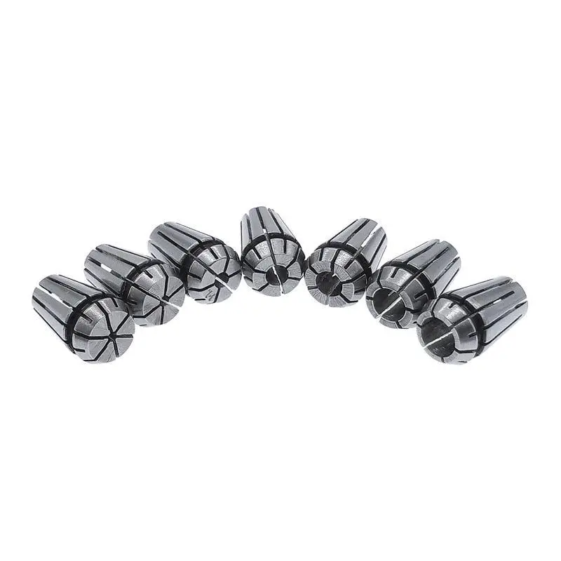 Er11 Spring Chuck 1/1.5/2/2.5/3/3.175/4/5/6/6.35/7Mm Spring Collet Tool Holder For Cnc Engraving Machine&Amp;Milling Lathe Chucks 1
