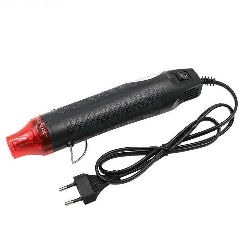 Eu Us Plug 110V 220V Diy Using Heat Gun Electric Power Tool Hot Air 300W Temperature Gun With Supporting Seat Heat Shrink Tube 1