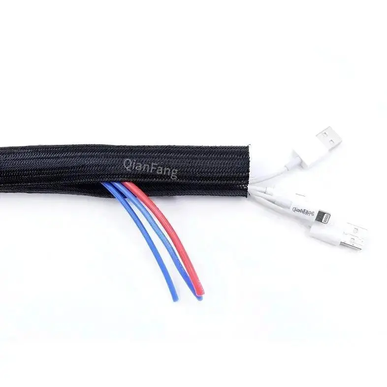 Expandable Cable Sleeve| Pet Braided Wire Wrap 1M/3M/5M Optional 4