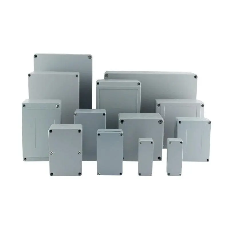 Explosion-Proof Waterproof Aluminum Enclosure Ip67 Project Instrument Boxes Outdoor Junction Box 1