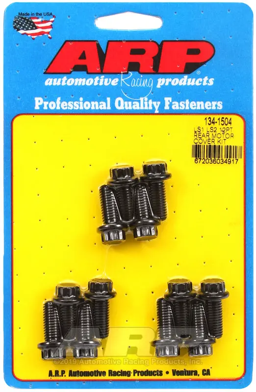 Arp Ls1/Ls2 12 Pt Rear Motor Cover Bolt Kit 1