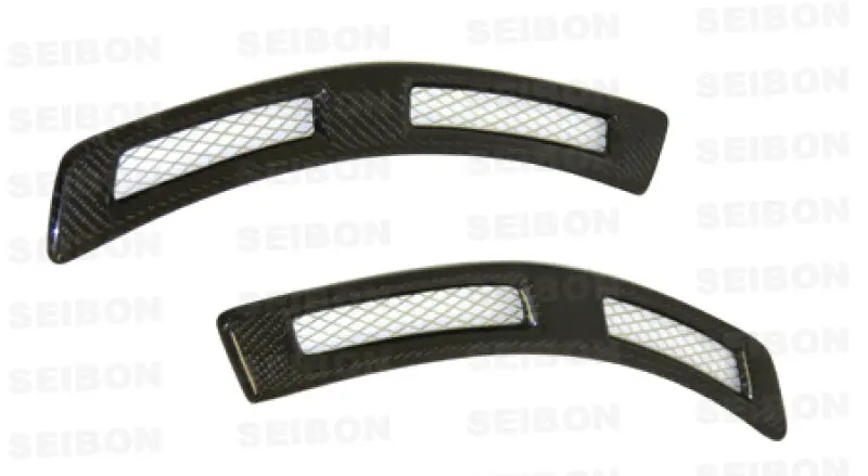 Seibon 08-10 Mitsubishi Evo X Carbon Fiber Fender Ducts 2