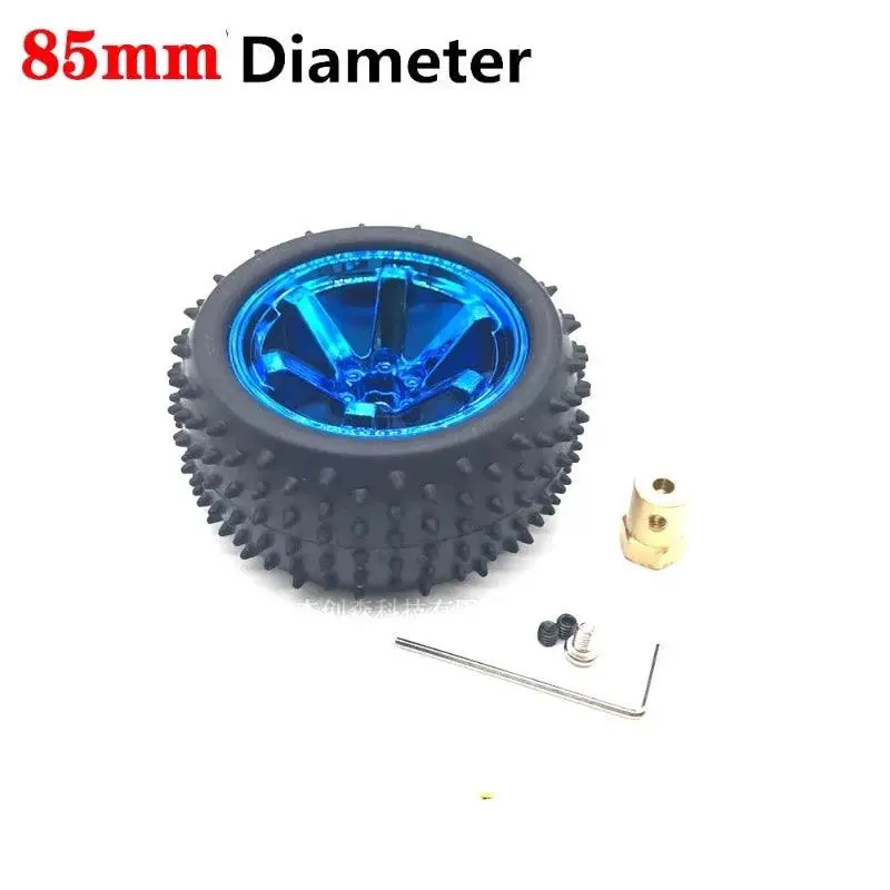 Flexible Hexagonal Coupling Coupler With 85Mm Wheel Hub Motor Kit For 3Mm 4Mm 6Mm 8Mm Shaft Motor 1