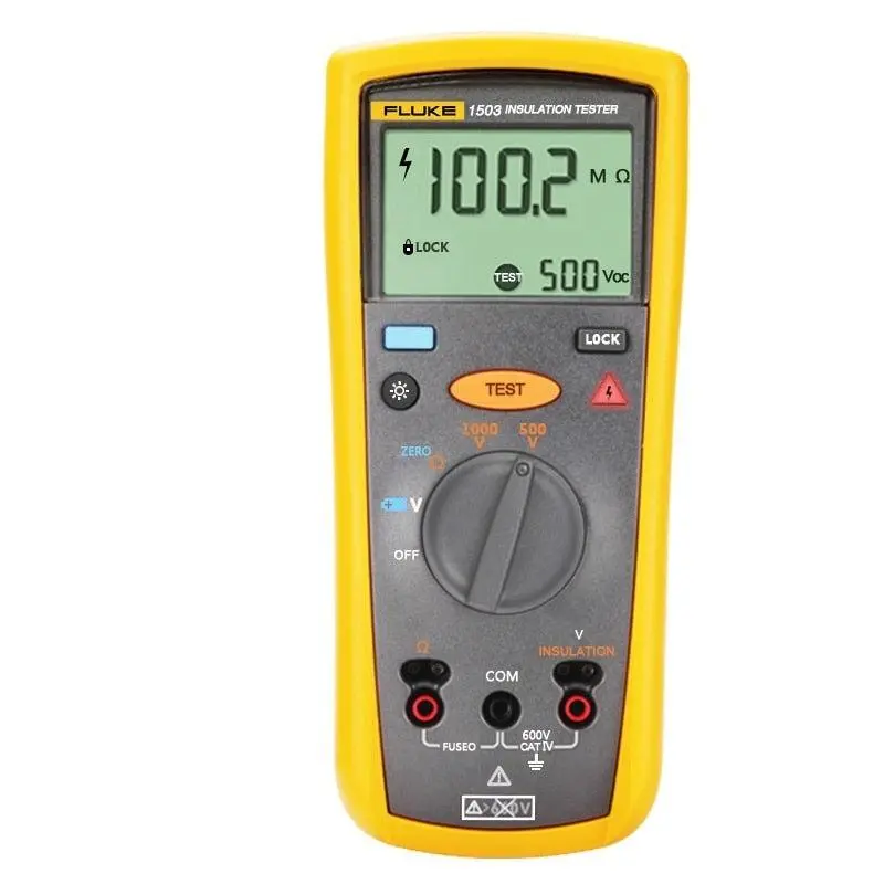Fluke 1503 Handheld High Precision 2500V High Voltage Insulation Tester Digital Multimeter 1