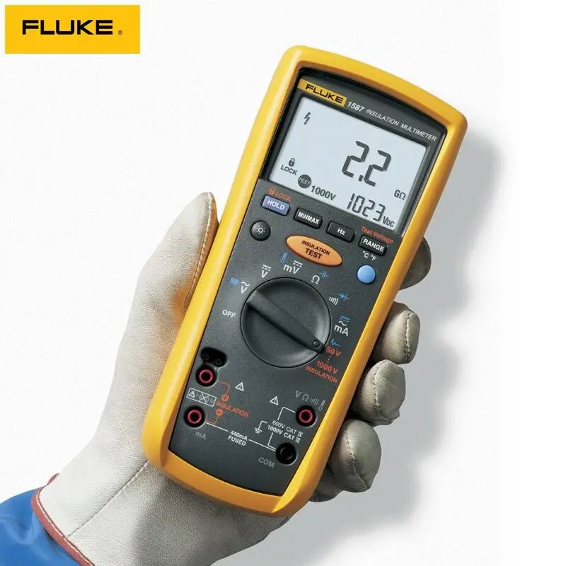 Fluke 1587Fc/1577 Insulation Multimeter High Voltage Resistance Tester 2