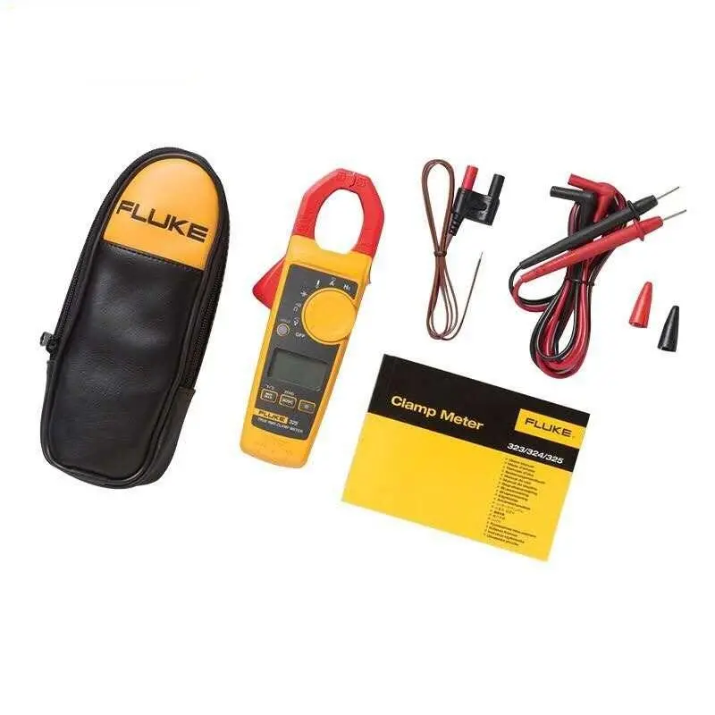 Fluke 325 True-Rms Current Clamp Meter Ac Dc Current And Voltage Tester Resistor 1